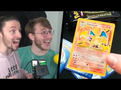 JEREMY PULLED EEN HOLO CHARIZARD!