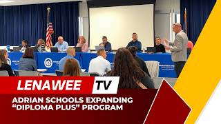 Adrian Schools Expanding “Diploma Plus” Program | WLEN News