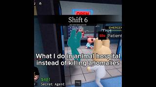What I do instead of helping out in animal hospital #animalhospital #meme #funny #roblox #trend
