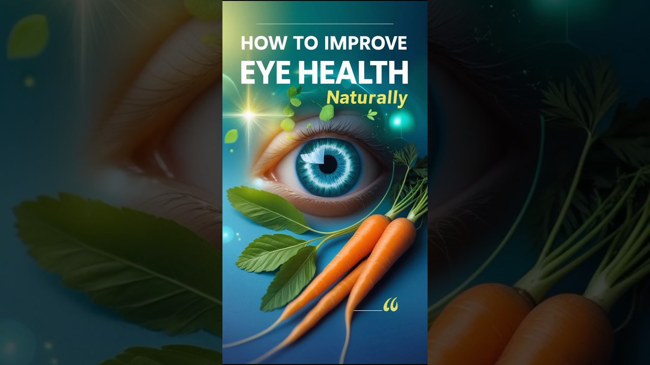 How to Improve Eye Health Naturally | Simple Daily Habits for Strong Eyes 👁️ 