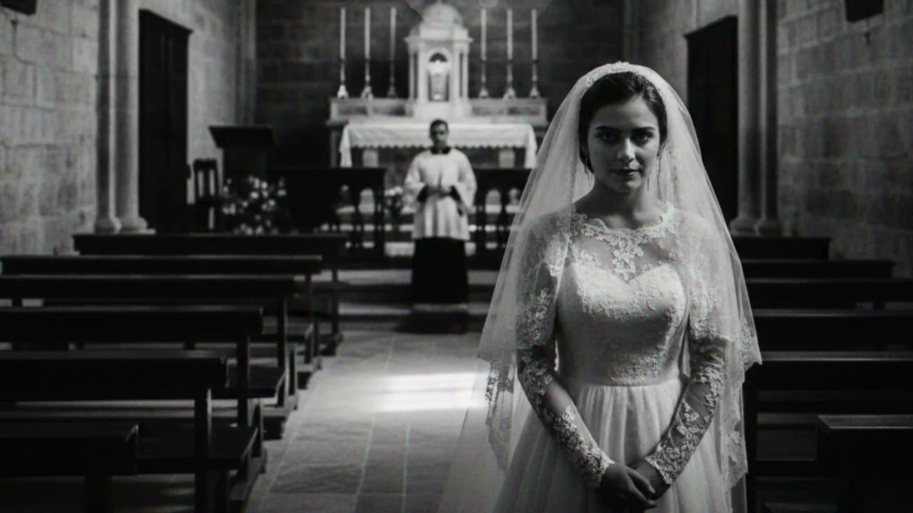 La novia sonrió en el altar mientras el sacerdote ocultaba una verdad fatal — España, 1961