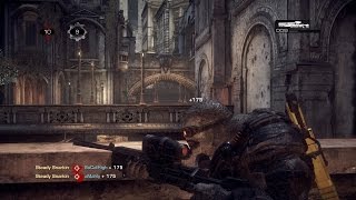 NO ACTIVES! Gears of War Ultimate Edition Beta TDM Canals Gameplay! (XBOX ONE)