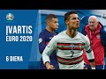 įVARtis Euro2020. Ronaldo rekordai, nykūs milžinai ir skandalai