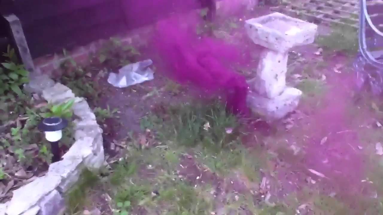 Paintball smoke bomb YouTube
