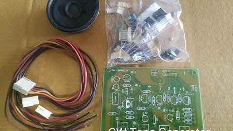 CW Generator For SSB Transceivers