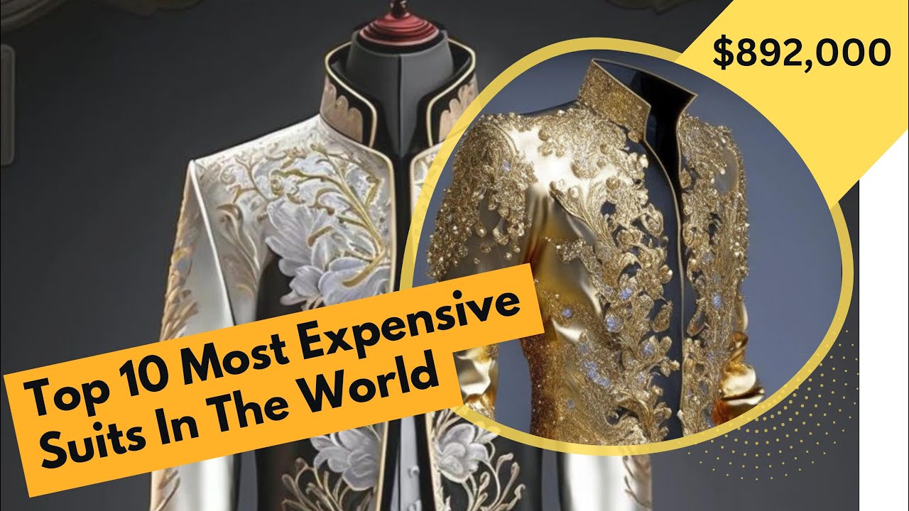 Top 10 most expensive suits in the world