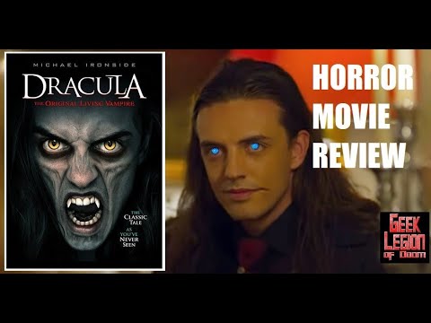 DRACULA: THE ORIGINAL LIVING VAMPIRE ( 2022 Michael Ironside) Morbius  Mockbuster Horror Movie Review - YouTube