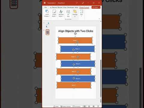 PowerPoint #Short: Align