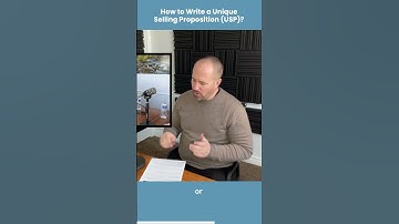 How to write a USP
