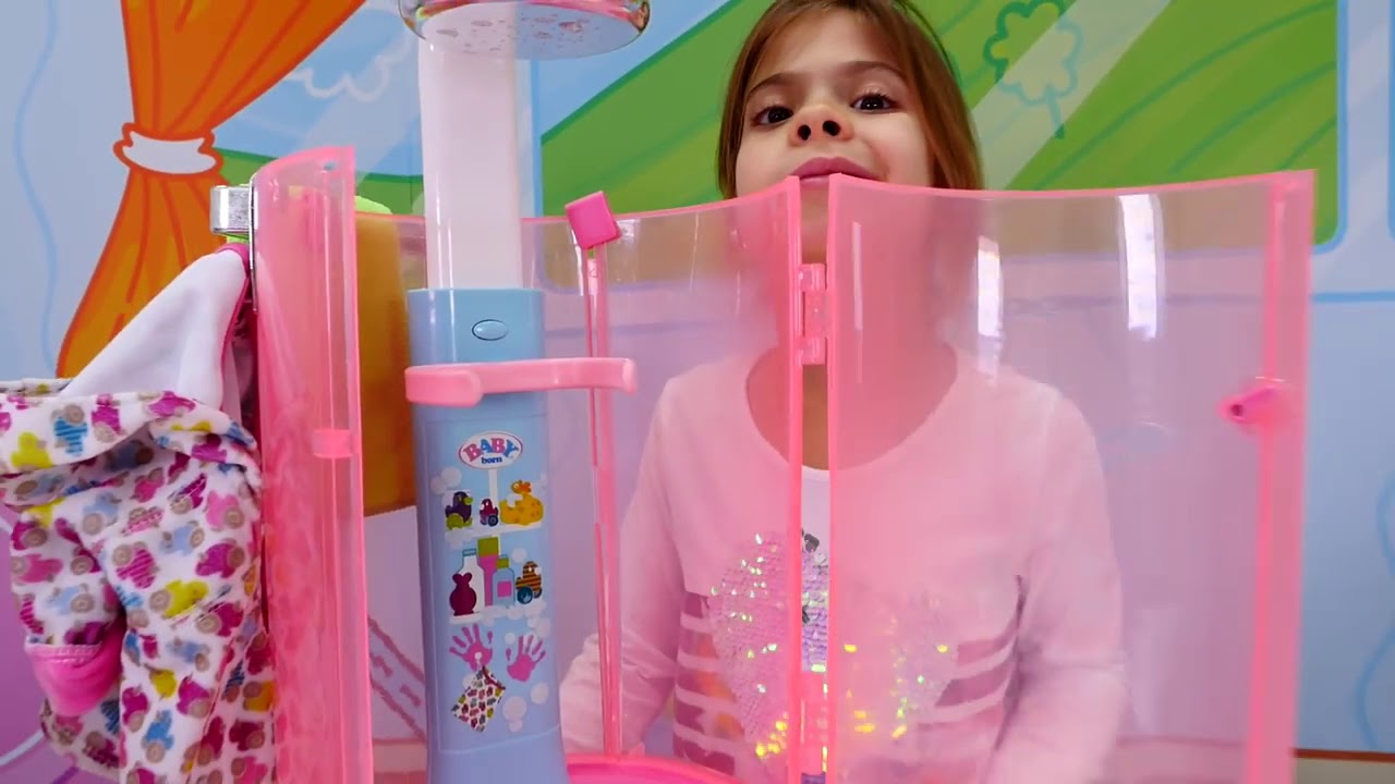 Oyuncak bebek banyo yapma videosu Kız oyunu YouTube Oyuncak bebek banyo yapma videosu Kız oyunu YouTube