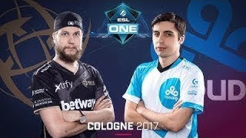 CS:GO - NiP vs Cloud9 [Train] Map 1 - Quarterfinal - ESL One Cologne 2017