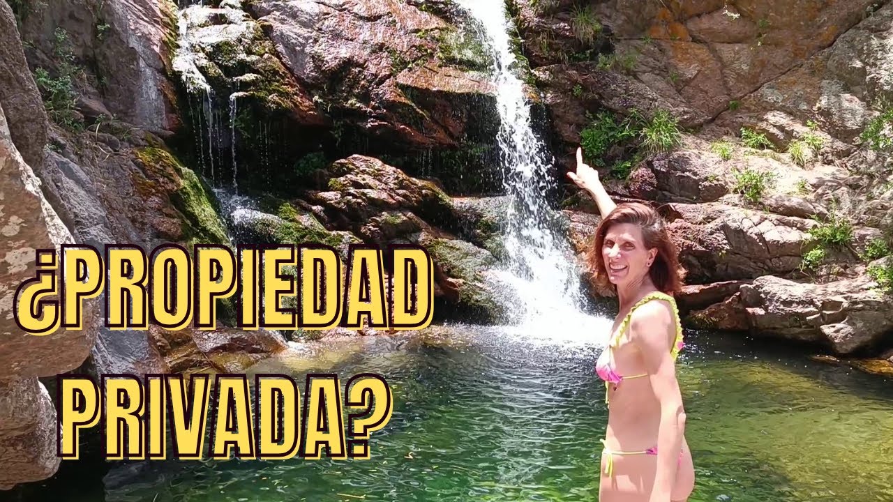 CASCADA ESMERALDA - BLOQUEARON el INGRESO a este PARAÍSO|Cortaderas, San Luis.