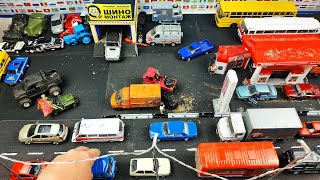 видео: Строю город для машинок моделек масштаб 1/43. Как сделать фонари, отбойники на диораме. Про машинки! картинка: Строю город для машинок моделек масштаб 1/43. Как сделать фонари, отбойники на диораме. Про машинки!