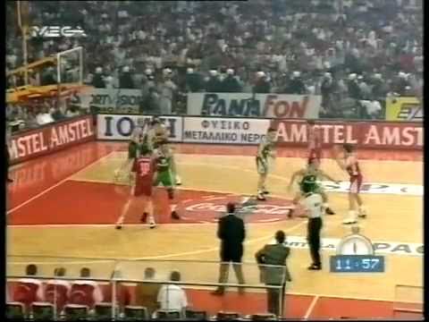 Olympiakos-Panathinaikos 73-38  35 Ποντοι Τελικος 1996