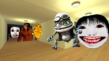 YOSHIE CRAZY FROG COCKROACH AND OBUNGA NEXTBOTS GMOD #garrysmod100k  #Nextbots
