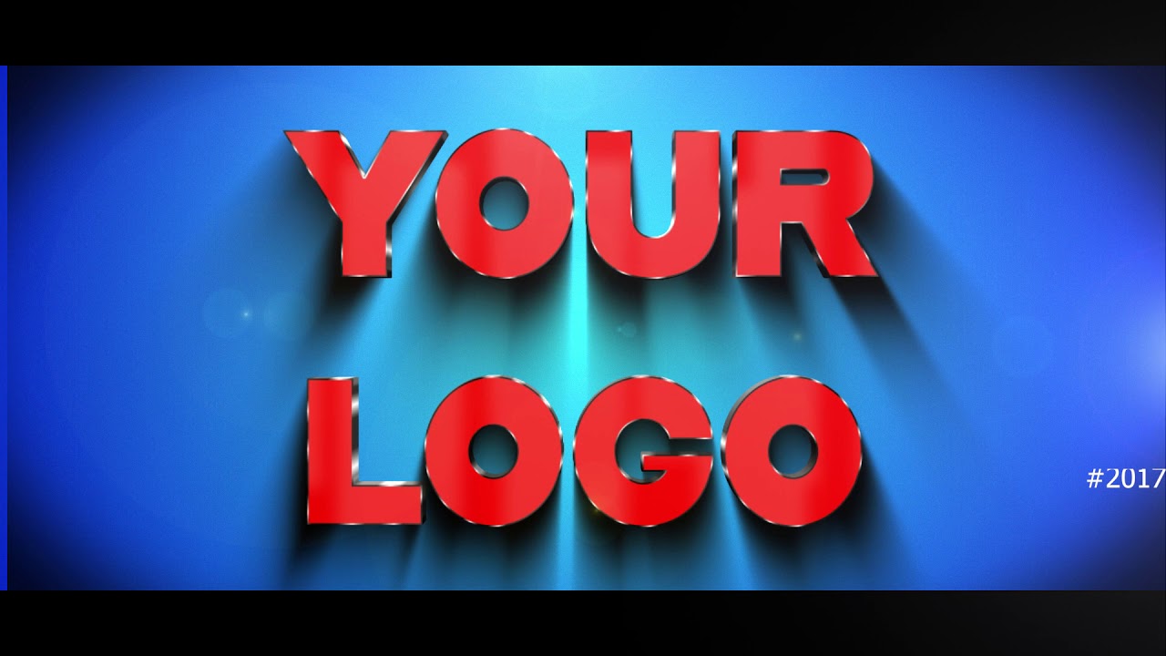 Clean 3D Logo Reveal Video Intro (