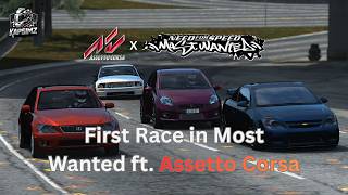 I Recreated a Race from NFS Most Wanted… in Assetto Corsa #needforspeed #gaming #assettocorsa I Recreated a Race from NFS Most Wanted… in Assetto Corsa #needforspeed #gaming #assettocorsa
