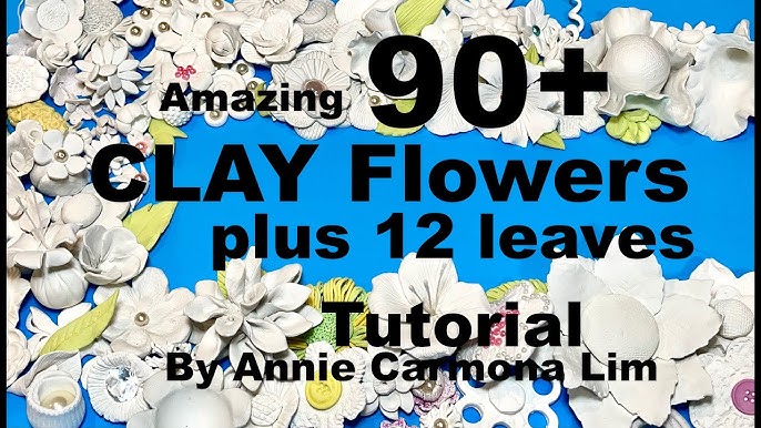 Air Dry Clay Flower Craft - Fantastic Fun & Learning
