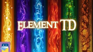 Element TD: iOS / Android Gameplay (by Element Studios) screenshot 2