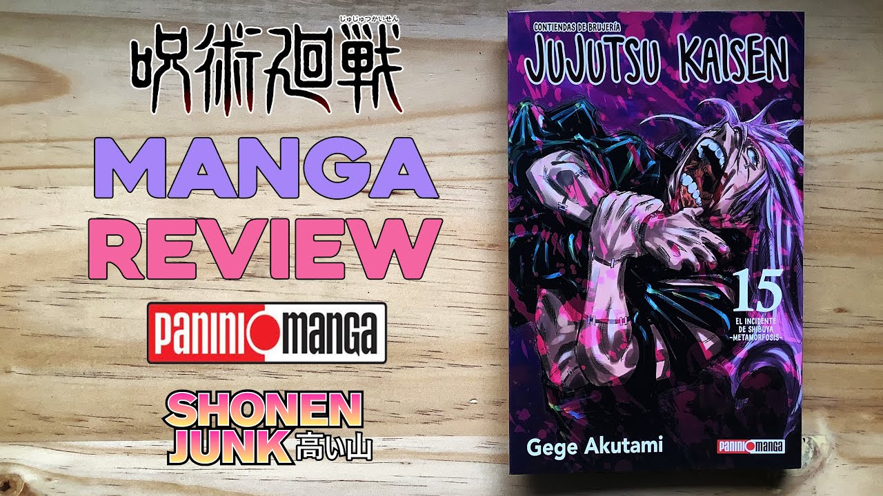 Jujutsu Kaisen Manga Set volume 11-15 by Gege Akutami