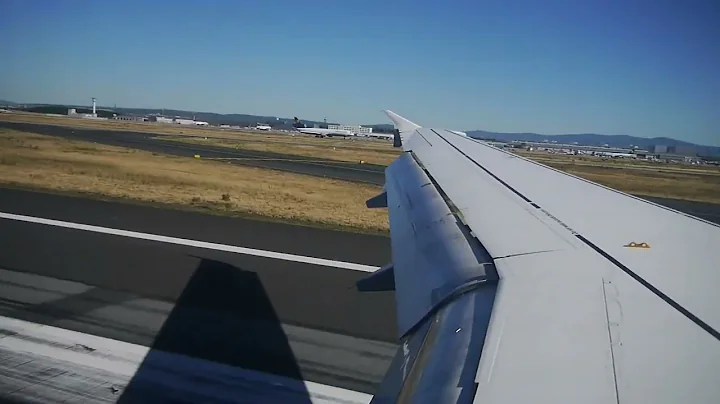 Lufthansa Airbus A319-100 Landing Frankfurt FRA