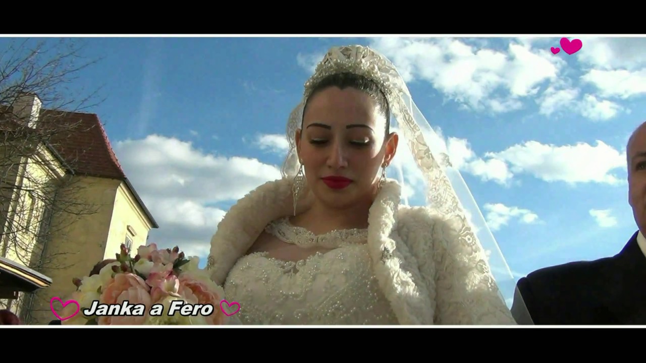 Janka Absolónová a Fero Barkóci - svadba