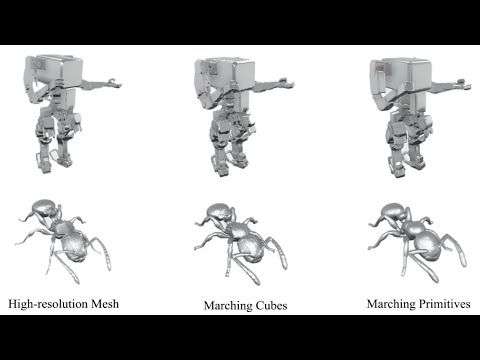 [CVPR 2023 Highlight] Marching-Primitives: Shape Abstraction from Signed Distance Function