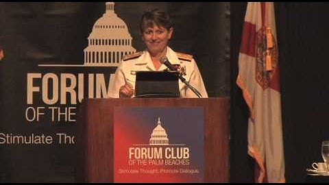 Forum Club - 5.4.17 Vice Admiral Jan Tighe