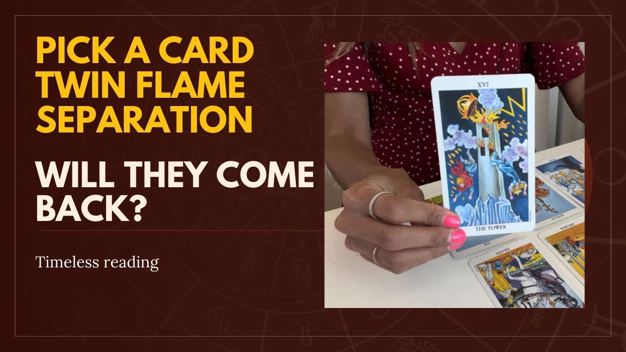 Twin Flame Separation Pick a Card Tarot Reading - YouTube