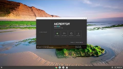 How to install MCreator on a Chromebook in 2022