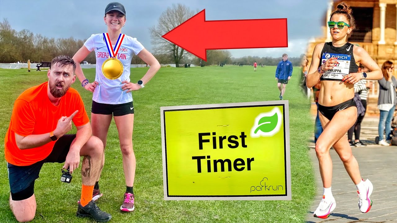 Я взял элитную бегунью на ее первый забег parkrun — Reading