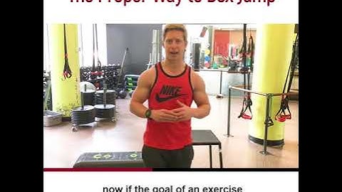 The Proper Way to Box Jump