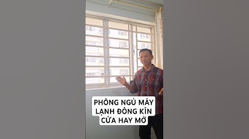 Phòng Ngủ Máy Lạnh Đóng Kín Cửa  Hay Mở #TungNhaPho 1999 #nhaphosaigon #NhaPhoBinhTan