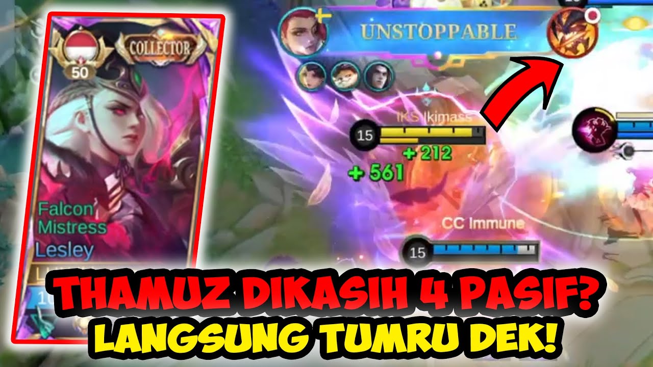LESLEY VS HERO BADAK! ITEM INI KUNCI DARI KEMENANGAN! IMPOSTOR DI TIM! | Top Global Lesley - MLBB