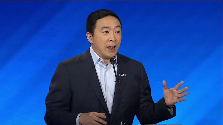 Dem Debate: Andrew Yang says it's a mistake to think Trump is 'cause of all our problems'