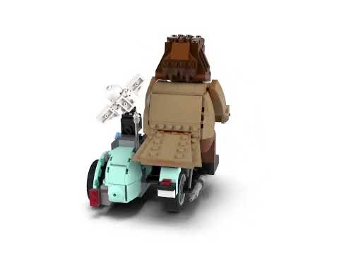 Miniatura del video del prodotto LEGO - HARRY POTTER Giro sul sidecar Hagrid e Harry 76443