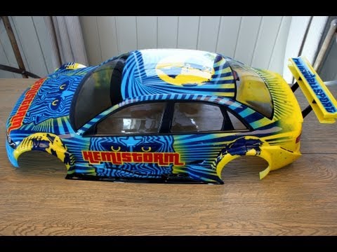 Cutting, Peeling and Painting - FG Sportsline 4WD Audi A4 DTM