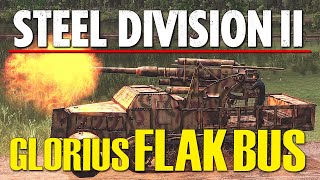 GLORIOUS FLAK BUS! Steel Division 2 Conquest Gameplay (Lyakhavichy, 10v10)