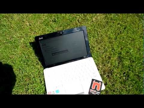 Asus Eee PC 1015B Outdoor Test