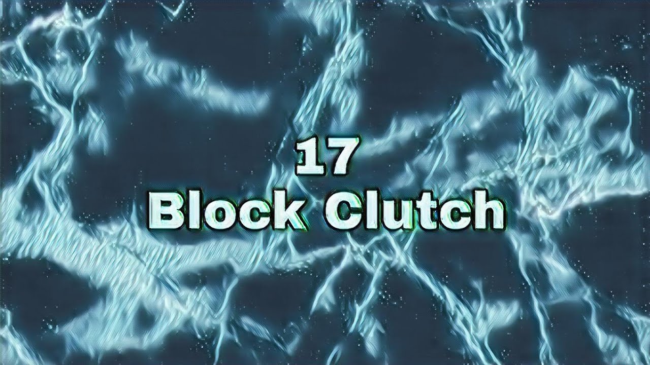 17 block clutch