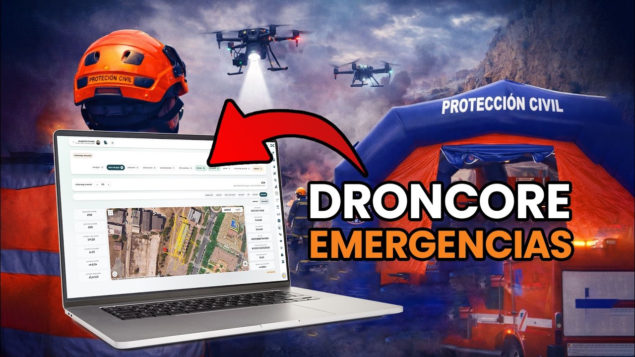 Resumen visual DRONCORE para emergencias
