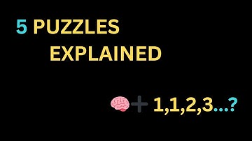 👉 Top 5 Math Puzzles Explained Step-by-Step | Improve Your Logic & Speed 🧠⚡