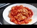 【4K2K】チキンのトマト煮の作り方　　How to make boiled tomato chicken