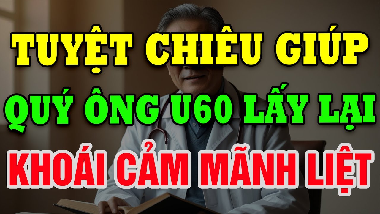 Bí Quyết Giúp Quý Ông U60+ Lấy Lại Cảm Giác Thăng Hoa Mạnh Mẽ!