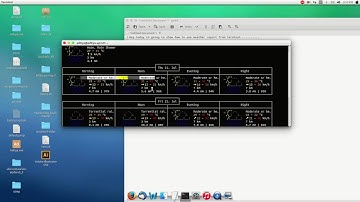 [TRICK] How to see weather report From terminal [Linux/Mac]