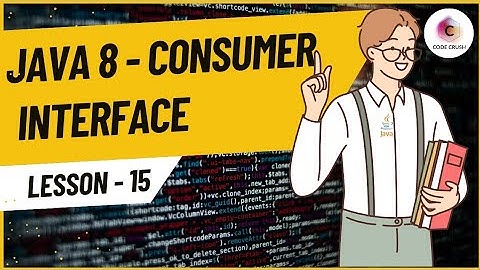 Consumer Interface In Java 8 | Consumer Functional Interface Java 8 | Accept Method