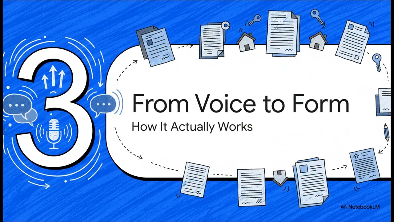 Voice AI for real estate forms demonstration