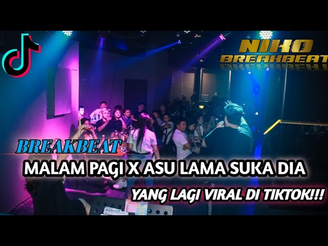 DJ MALAM PAGI X ASU LAMA SUKA DIA || NIKO BREAKBEAT FULLBASS || YANG LAGI VIRAL DI TIKTOK!!! class=