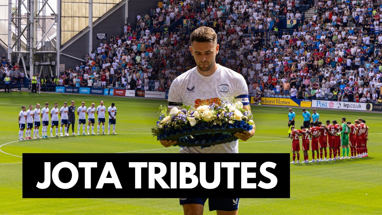 Diogo Jota pre-match tributes in-full from Liverpool and Preston