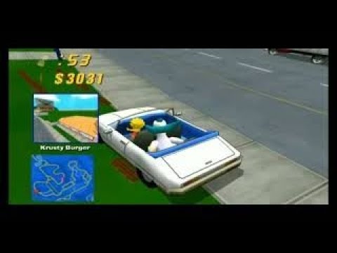 The Simpsons: Road Rage FULL GAME Longplay ( Gamecube, PS2 ) Episode 2